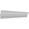 Ekena Millwork 3 1/8"H x 1 5/8"P x 3 1/2"F x 94 1/2"L Loera Crown Moulding MLD03X02X04LO - alternate 3